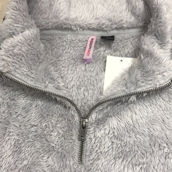 Love by Design Plush Half Zip Sweater - Picture 4 of 6